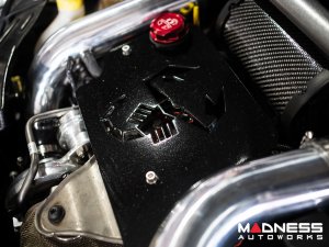 FIAT 500 Engine Cover for MAXFlow Intake System - 1.4L Multi Air Turbo - Scorpion Design - Gloss Black